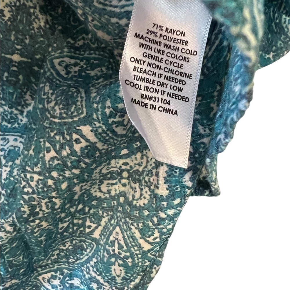 Kim Rogers blouse size XL - Picture 5 of 7
